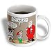 Londons Times Famous People Places Books Cartoons - Elves Santa and Elvis Impersonator - Mugs
