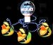 Disco Duck Beaded Necklace