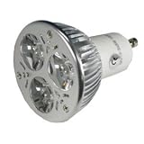 Onite Dimmable Gu10 LED High Power Spotlight Bulb(Warm White,6w, equivalent to 60W Halogen Bulb)