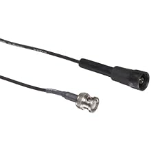 Hanna Instruments HI7855/5 Connection Cable with Screw Cap and BNC Connector, 3mm Diameter x 5m Length