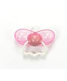 Bebe Sounds Always Clean Baby Pacifier - pink, one size