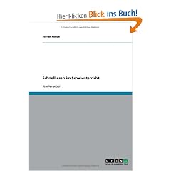 Schnelllesen im Schulunterricht