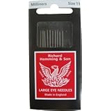 Richard Hemming Milliners Straw Needles Size 11