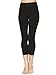 Reypo Women's Seamless Capri Leggings