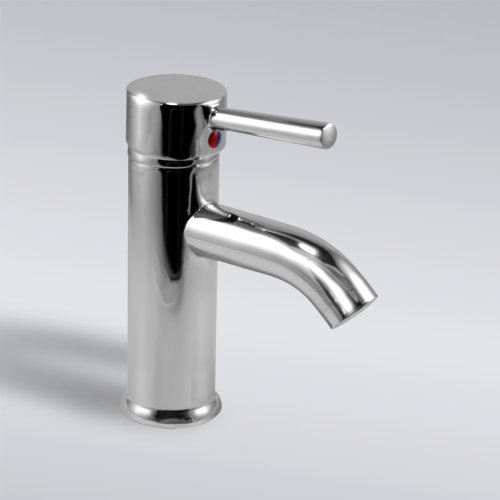 Euro Modern Contemporary Bathroom Vanity Sink Lavatory Faucet Chrome