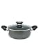 KITTAMOR Granite Nonstick Aluminum 3-Quart Dutch Oven with Lid