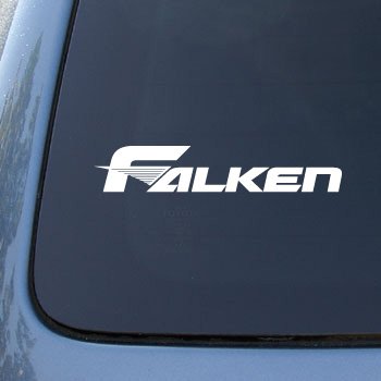 Falken Tires - Car, Truck, Notebook, Vinyl Decal Sticker #2498 | Vinyl Color: White
