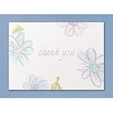 Colorful Daisy Thank You Cards by SHOPZEUS