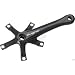 Sugino Single Speed Arm Set 165mm Black 130mm