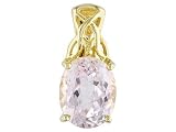10KT 2.75CT KUNZITE PENDANT