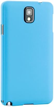 For Samsung Galaxy Note 3 III N9000 0.8mm Ultra Thin Slim Rubberized PC Hard Case Cover - Light Blue
