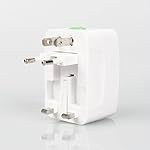 All-In-1 Universal Worldwide Travel Ac Power Charger Adapter Plug Au/Uk/Us/Eu