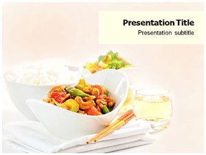 Chinese Food Powerpoint Templates | Chinese Food PPT Templates | Background on Chinese Food PPT