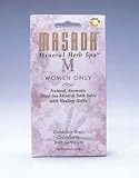 Masada Spa Dead Sea Mineral Herb Spa Salts, Women Only 6oz from Masada Spa
