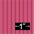 Victorian Gathering Stripe Red Dollhouse Wallpaper
