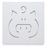 Spot On Square Frank The Pig Wall Art, White