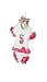 Baby Girl Pink Initial 100-Percent Cotton Onesie Dress, Letter S, 0 - 6 Months