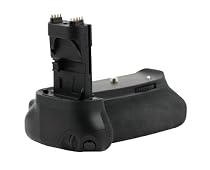 Profi Batteriegriff f&uuml;r Canon EOS 60D wie der BG-E9 - f&uuml;r LP-E6 und 6 AA Batterien