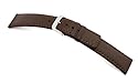 RIOS1931 Uhrenarmband Echt Lamm Mokka Bandanstoss 20 mm