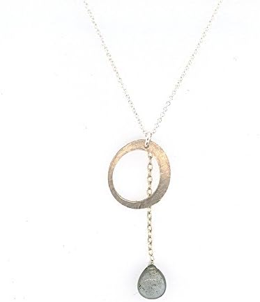 Mabel Chong Falling Dew Necklace-Moss Aquamarine