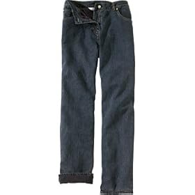 Woolrich Women's Fleece-Lined Lumber Ridge Jeans