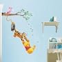 TC1067 WINNIE L'OURSON ET AMIS DES ENFANTS AUTOCOLLANT mur de la salle DECOR 60 x 33cm