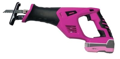 The Original Pink Box The Original Pink Box PB18VREC Cordless 18-Volt Lithium Ion Reciprocating Saw Pink