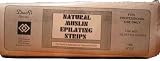 100 Duri Bleached Muslin Epilating Wax Srtips 9 X 3 Free Shipping