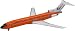 JET-X 1/200 Braniff 727-200 Jellybean N402BN, Orange