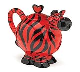 : Whimsical Zippy The Zebra Collectible Teapot For Kitchen Decor And Tea