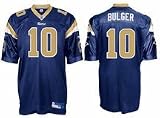 Marc Bulger St. Louis Rams #10 Authentic Reebok NFL Football Jersey (Blue)