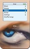 Eye - Apple iPod video 30GB Hard Case iJacket - Shock Absorbent Hard Protective Faceplate Cover + FREE iPod video Screen Protector Shield