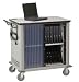 Notebook Storage Cart with Charger