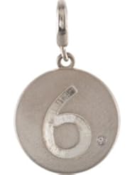 Numeric Disc Charm with Accent Pendant 6 85542