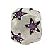 Amethyst Stars February Birthstone Oriana Bead - title=