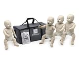 Prestan Professional Infant 4-Pack CPR AED Training Manikins w/CPR Monitor