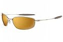 Oakley Whisker Platinum/Gold Iridium Sunglasses (05-717)