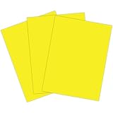 Roselle 9x12 Vibrant Construction Paper, 50 count, Yellow (CON1491250)