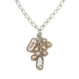 Ortak Jewellery Blush Collection Sterling Silver SN 053 Women's Necklet