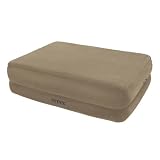 Intex Queen Foam Top Rising Comfort Raised Airbed Set