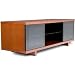 Kitchen & Housewares : BDI MERIDEN NATURAL CHERRY 8127 65" wide home theater stand in natural cherry finish