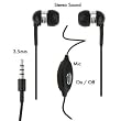 For LG Dare VX9700 / Incite CT810 / Rythm AX585 / Chocolate 3 VX8560 High Quality 3.5mm Stereo Hands Free Headset Headphone Ear-buds with Microphone