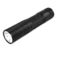 Tooluxe Super-Bright Mini Luxeon LED Aluminum Flashlight - Black