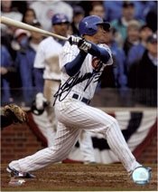 Fukudome, Kosuke Autographed/Hand Signed 8x10 Photo