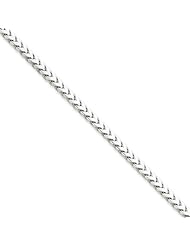 14k WG 3.0mm Franco Chain
