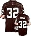 Jim Brown Cleveland Browns NFL Reebok Premier Jersey - Size 52 - XL