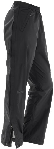 Marmot PreCip Pantalon imperméable Femme Fermeture Éclair intégrale noir L