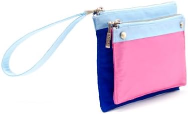 Trina Vivien Essential Wristlet, Pink/Aqua, 20 Count