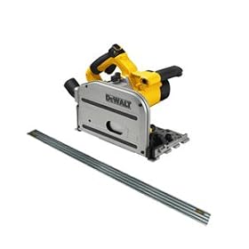 DEWALT DC351SKL 28 Volt 6 1/2 Inch Cordless TrackSaw Kit with 59 Inch Track DEWALT DC351SKL 28-Volt 6-1/2-Inch Cordless TrackSaw Kit with 59-Inch Track