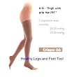 862 UNISEX Thigh High OPEN Toe with Grip Top Band Sigvaris